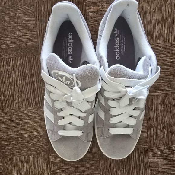 Adidas Men's Gray Suede Sneakers size 12 - Picture 7 of 7